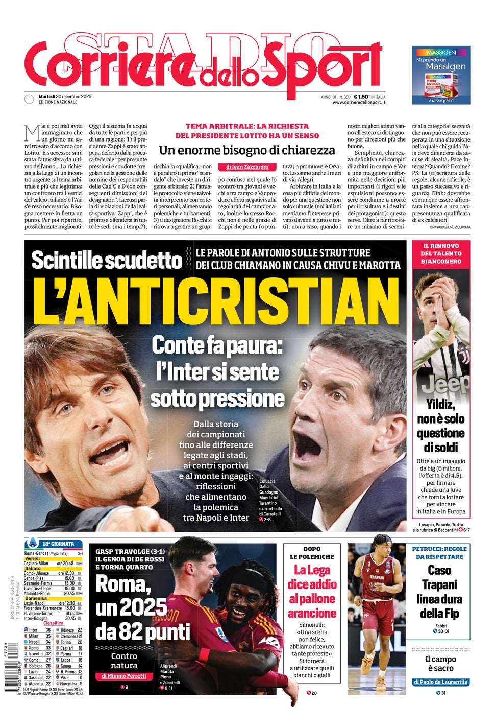 Corriere dello Sport - Nazionale - 30 Giorni