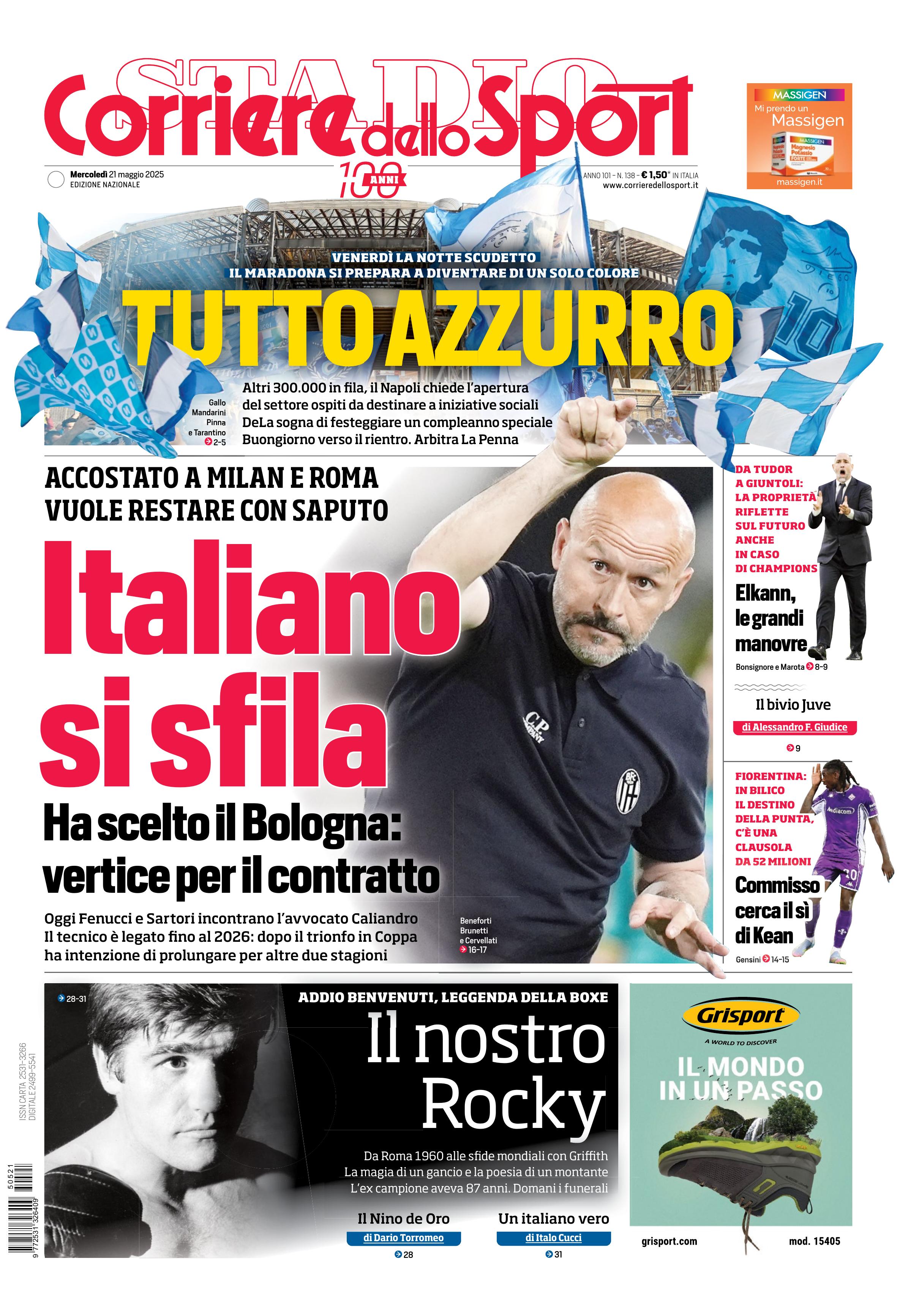 0823 Corriere dello Sport - Nazionale - 7 Giorni