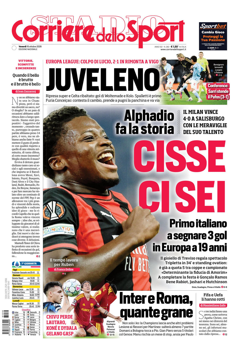 Nuovo Corriere dello Sport - Nazionale - 30 Giorni Full