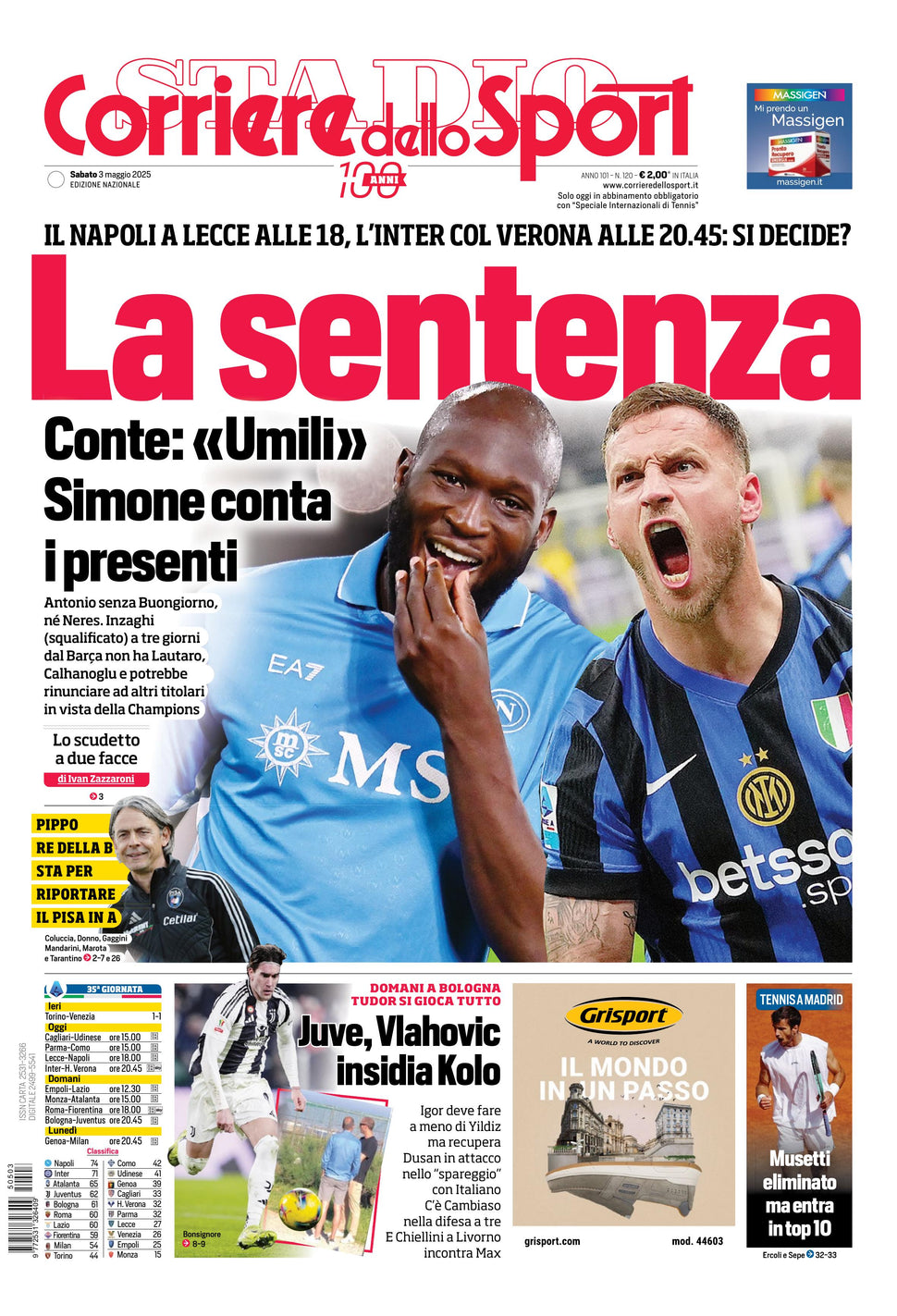 Corriere dello Sport - Nazionale - 30 Giorni