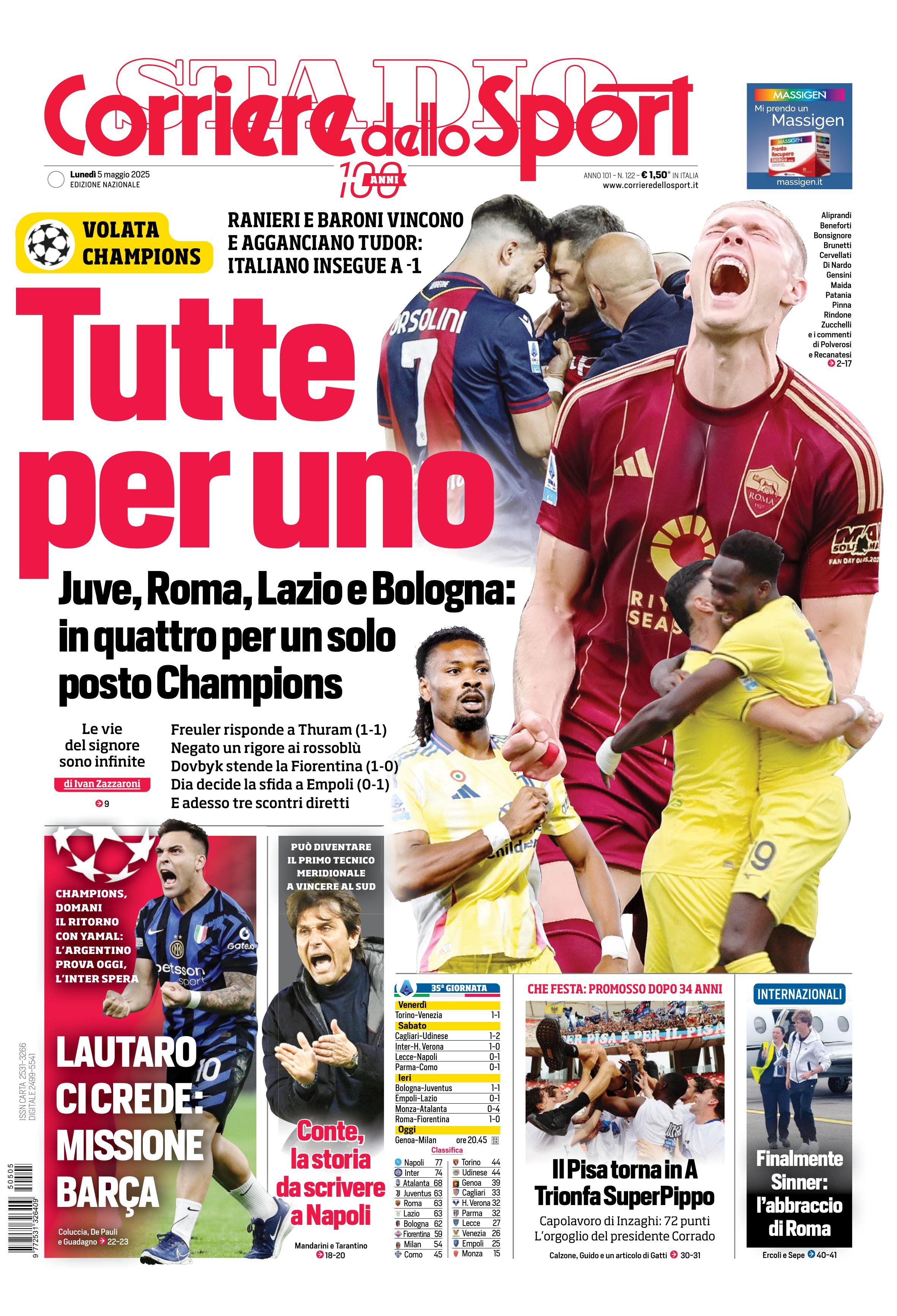 0823 Corriere dello Sport - Nazionale - 7 Giorni