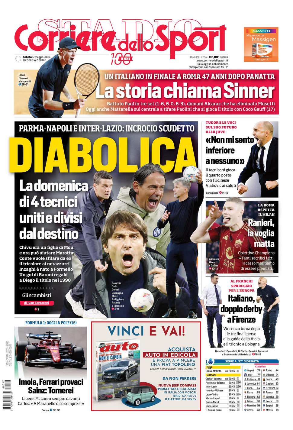 Corriere dello Sport - Nazionale - 30 Giorni