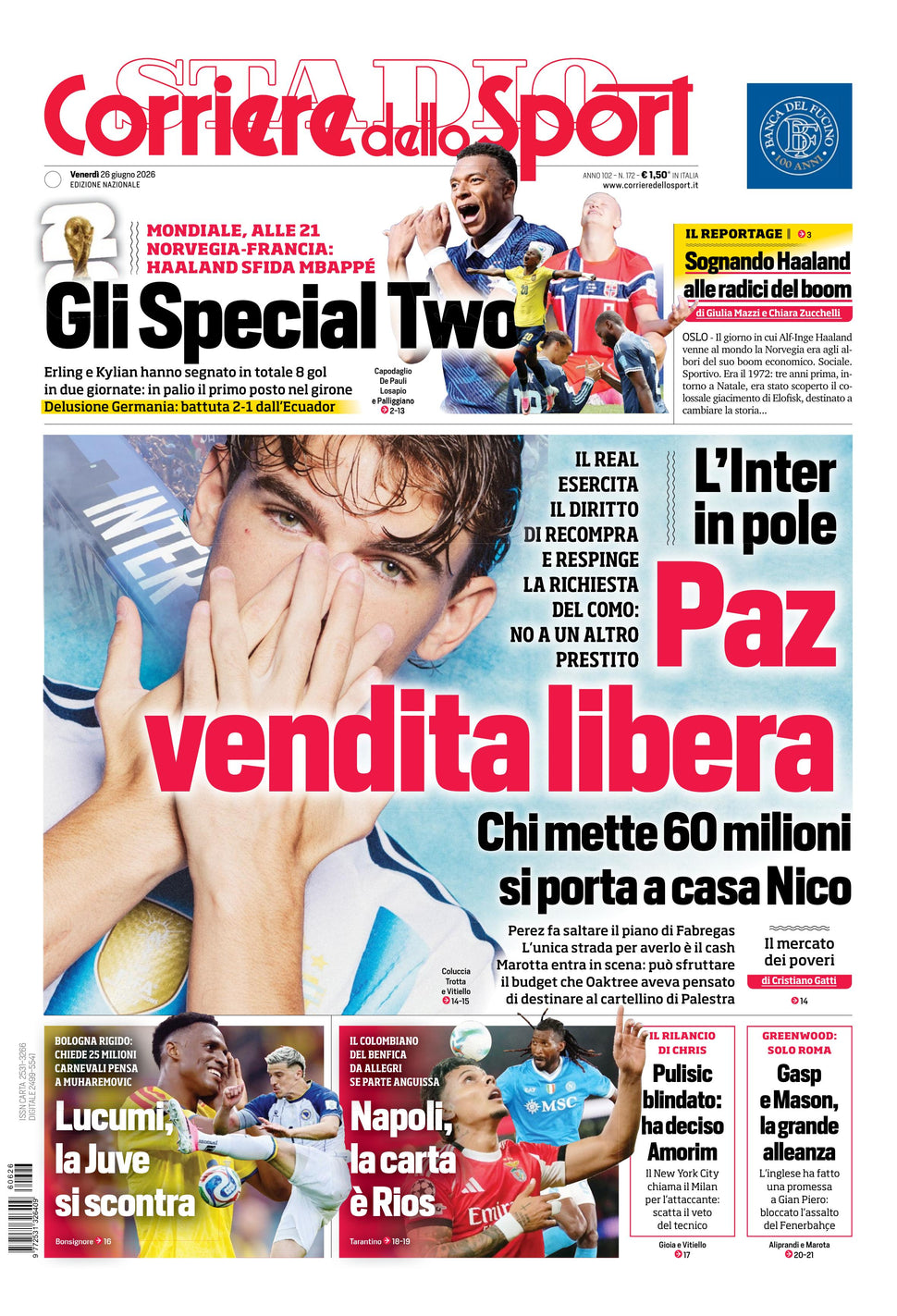 Corriere dello Sport - Nazionale - 30 Giorni