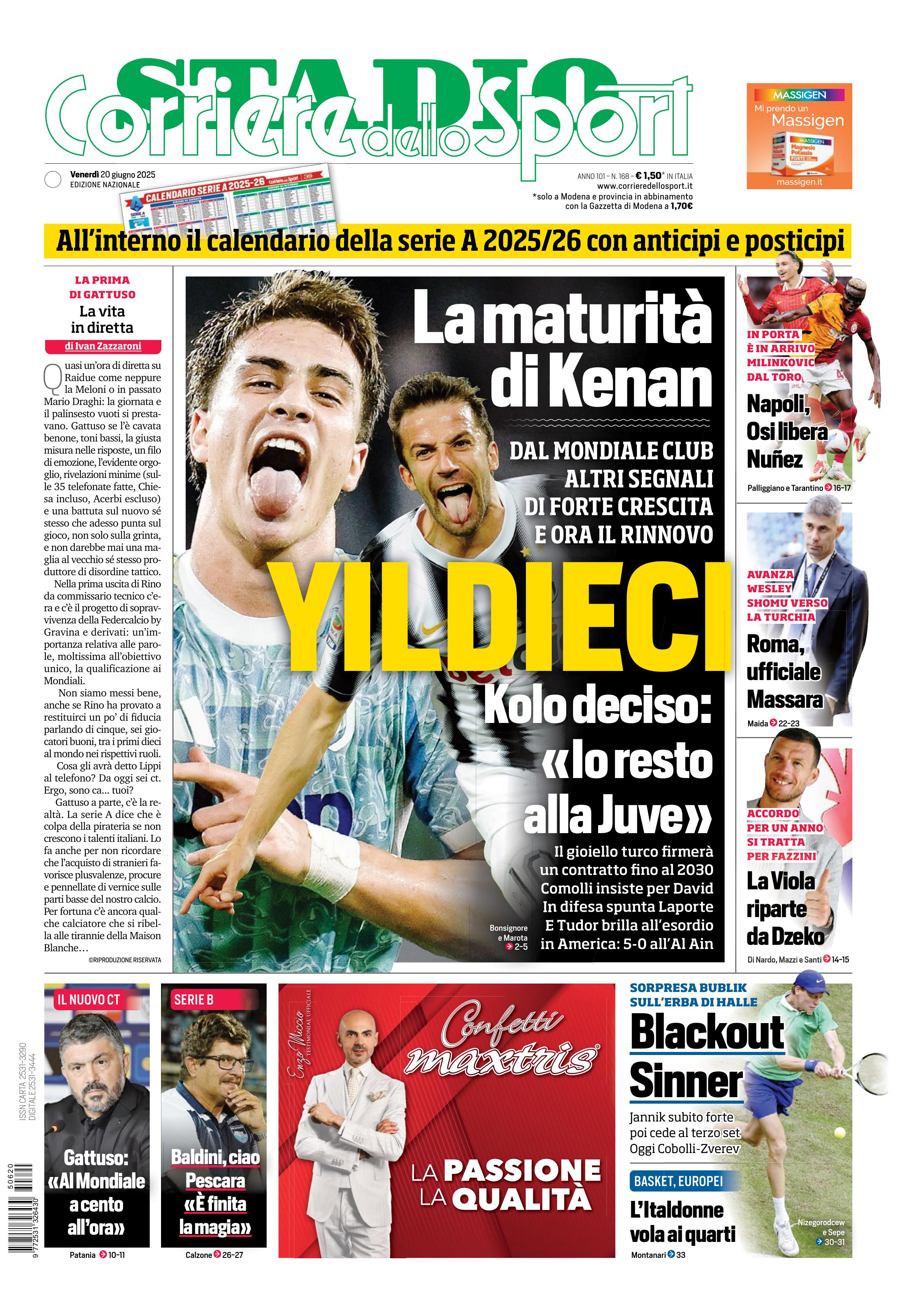 0823 Corriere dello Sport - Stadio - 30 Giorni