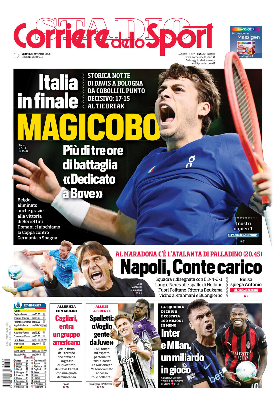 Corriere dello Sport - Nazionale - 30 Giorni